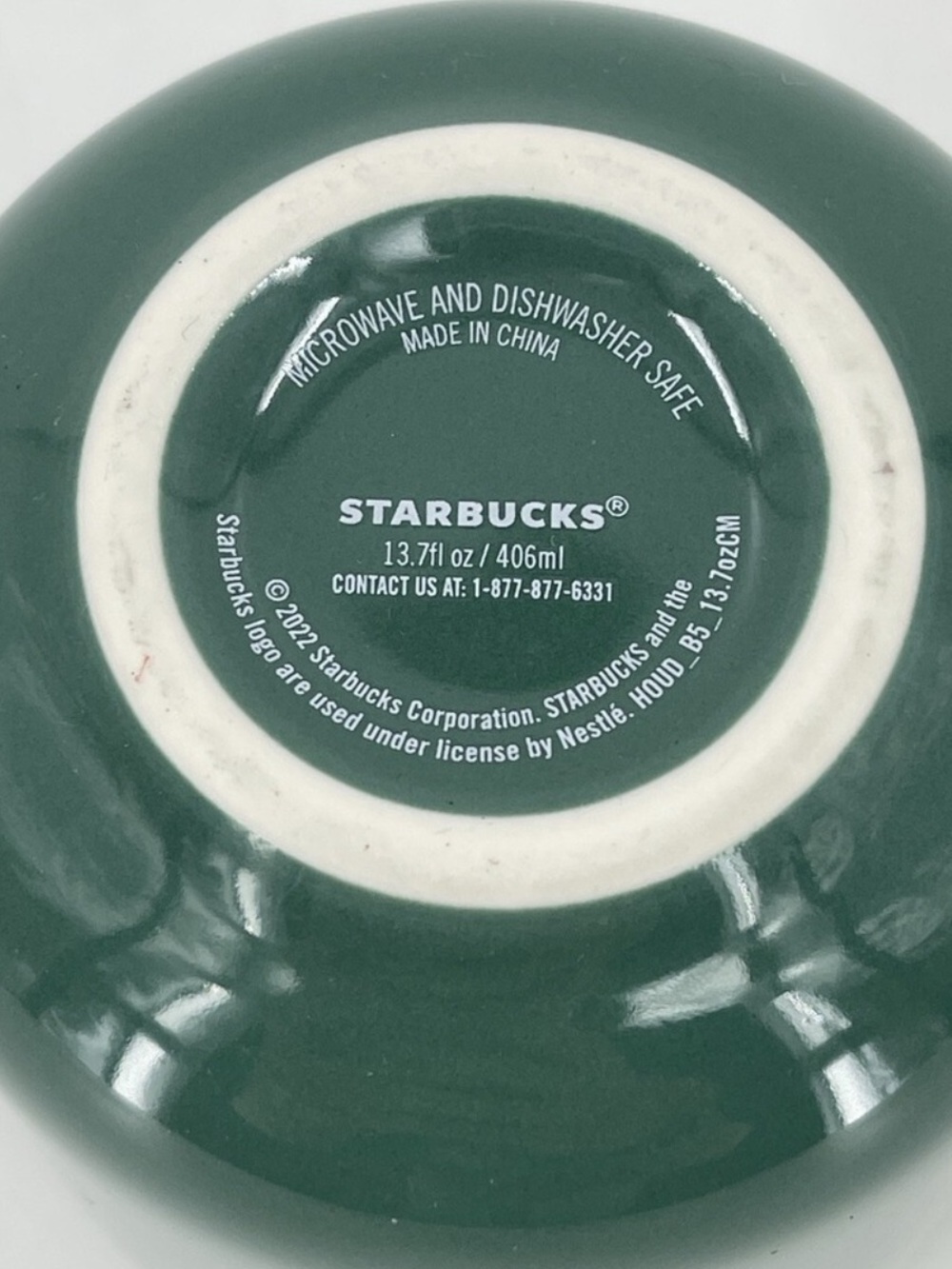 NWOT Starbucks Collector’s Item Forest Green Mug 2022 - Picture 5 of 9